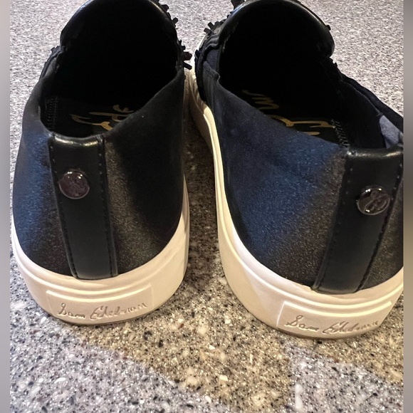 Sam Edelman Black Slip-On sequin.  Like new because they are too big for me. - Picture 4 of 4